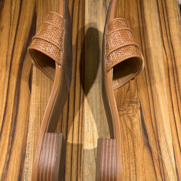 Sam & Libby Brown Block Heel Mules - Picture 6 of 10